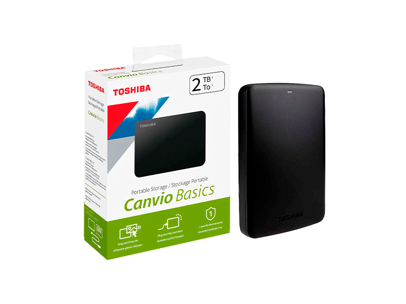 Disco externo 2TB Toshiba