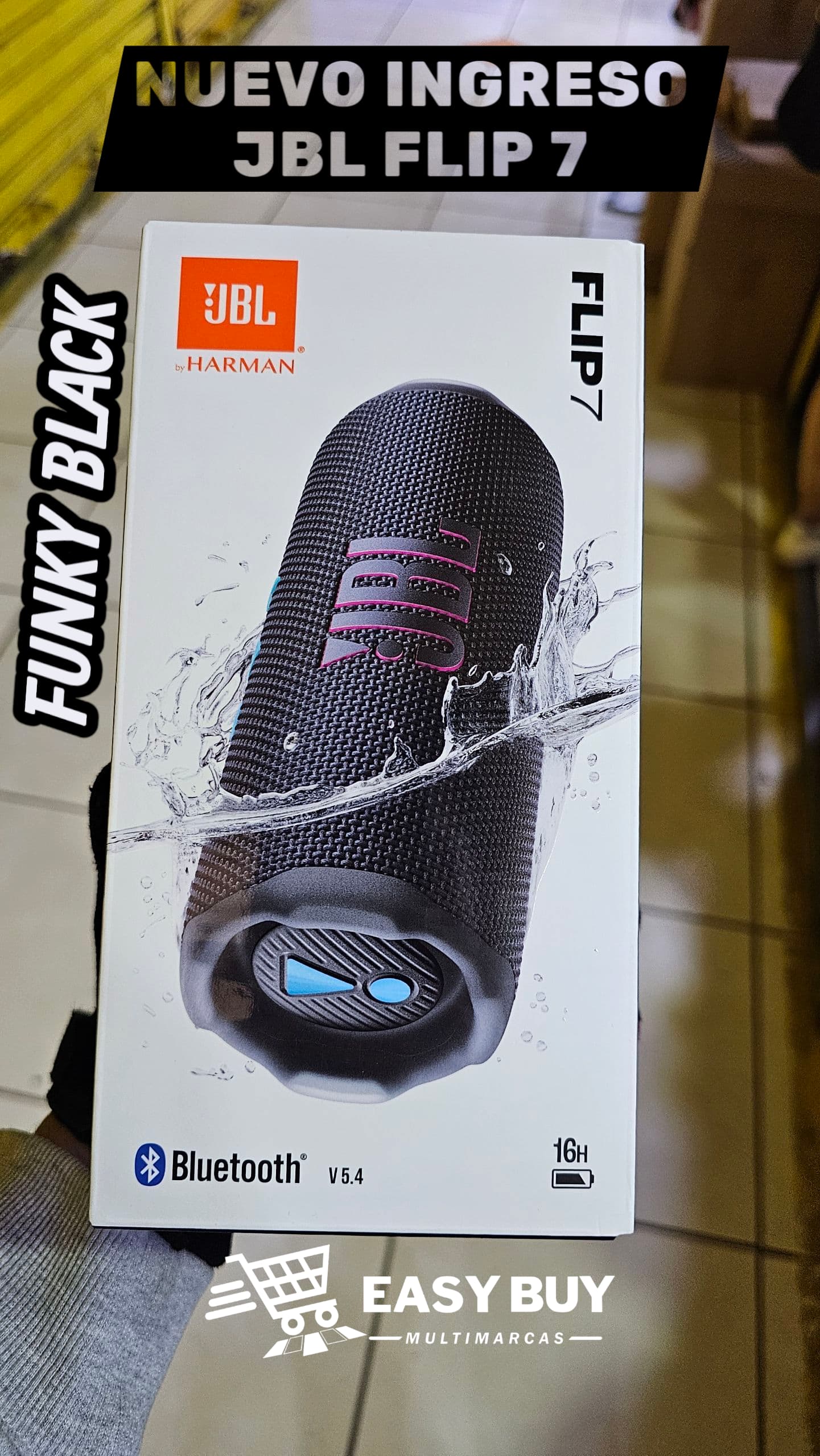 Altavoz portatil JBL Flip 7